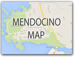 MAP of MENDOCINO